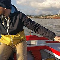 Pointu toulonnais barré par Félix MIL dans la baie de Sanary-sur-mer 