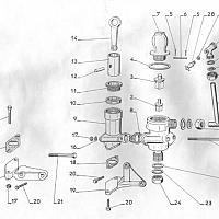 Pompe à eau à piston, cale et circulation Couach NC1